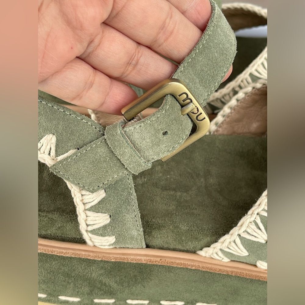 Mou PLATFORM CRISS CROSS UPPER - Platform sandals size 9 - Picture 6 of 16